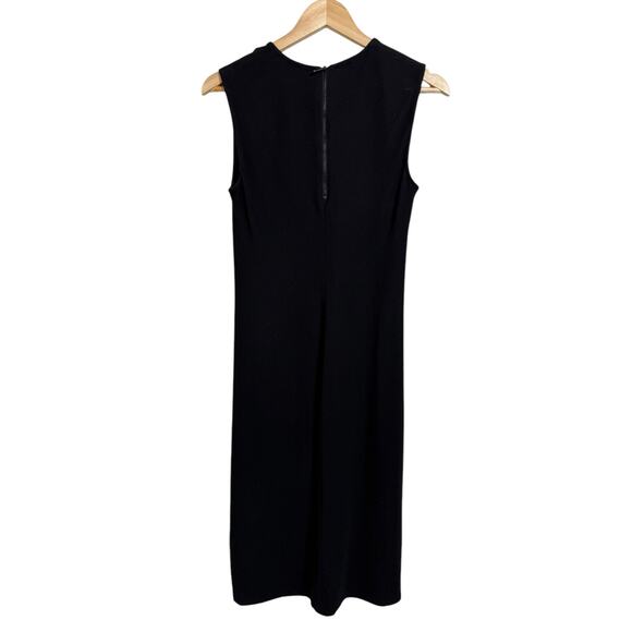 Vince Women's Black Sleeveless Basic Shift Dress Size Small Minimalist - Picture 2 of 9